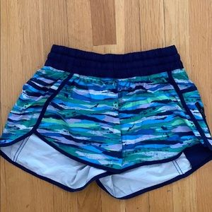 Lululemon multi colored shorts